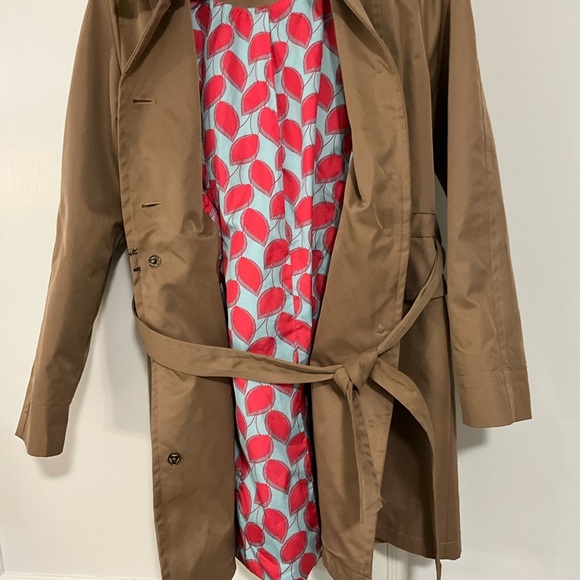 Anthropologie plenty by Tracy Reese Brown Belted Trench Coat - Picture 6 of 7